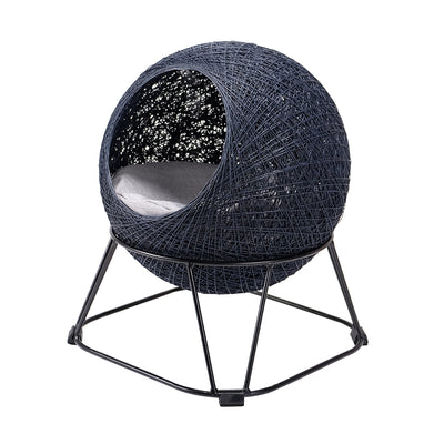 Zentangle Pet Cave Pod -Steel Blue by Ibiyaya