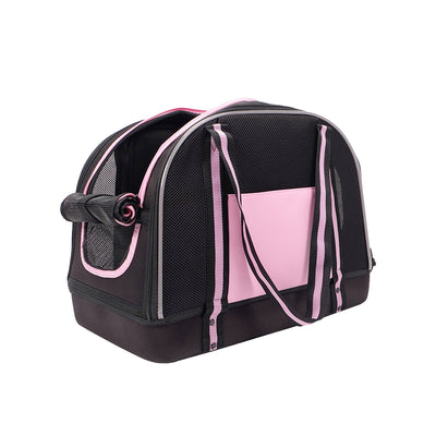 Double Fun Pet Carrier - Love Pink by Ibiyaya
