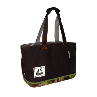 Ibiyaya Canvas Pet Carrier Tote for Pets up to 7kg - Camouflage Ibiyaya
