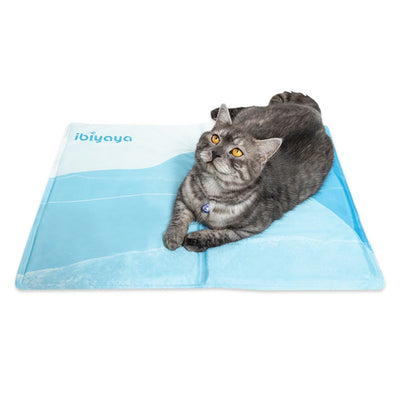 Ibiyaya Chill Pad Dog Cooling Mat - Ocean Breeze Ibiyaya