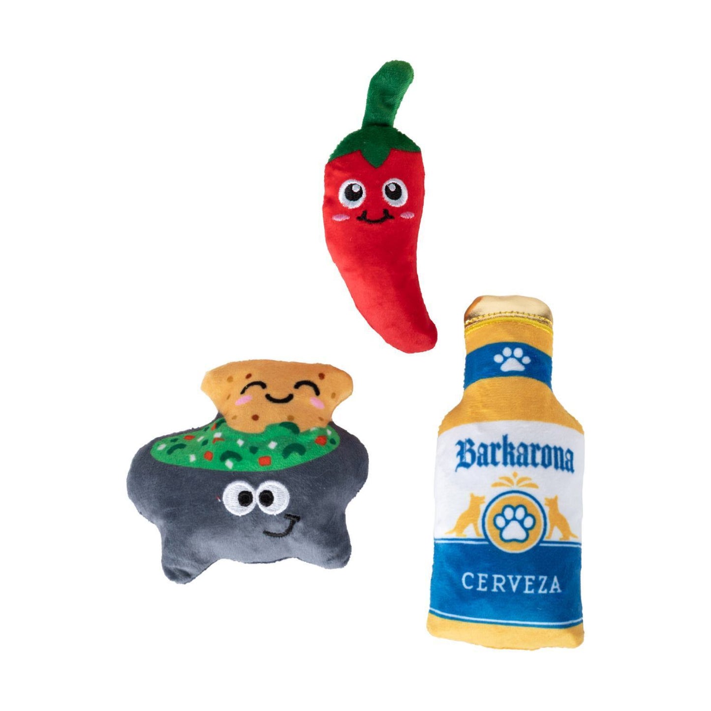 Fringe Studio Happy Hour Beer & Dip 3-piece Small Dog Toys Petshop by Fringe Studio