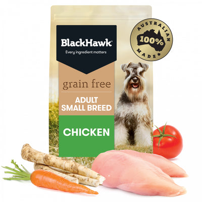 Black Hawk Grain Free Adult Small Breed Chicken Dry Dog Food Sensitive Stomachs & Skin