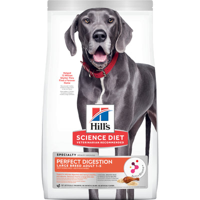 Hill's Science Diet Adult Large Breed Dog Food Perfect Digestion with ActivBiome+