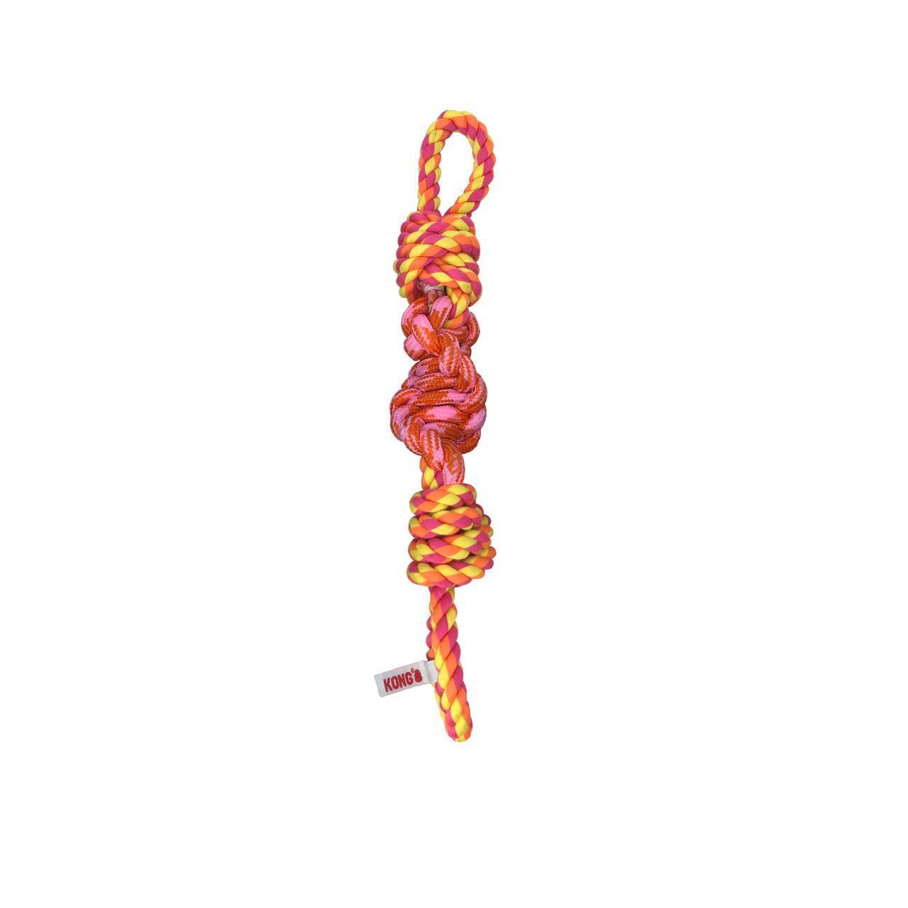 KONG Rope Bunji Tug Dog Toy in Assorted Colours Bulk Small KONG