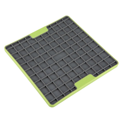 LickiMat Playdate Tuff Slow Food Bowl Anti-Anxiety Mat for Dogs - Green Lickimat