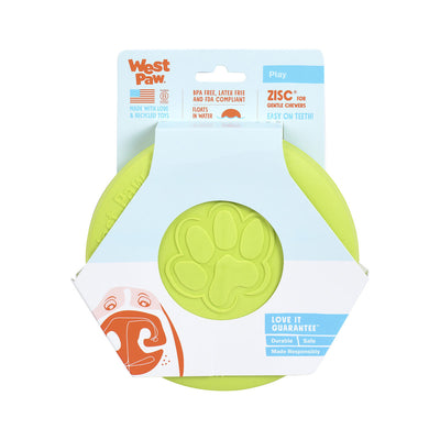 West Paw Zisc Flying Disc Fetch Dog Toy West Paw