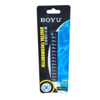 Boyu Aquarium Digital Strip Thermometer Boyu