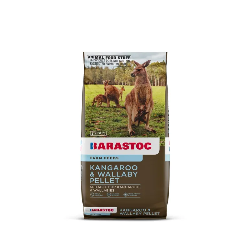 Barastoc Kangaroo & Wallaby Pellets 20Kg