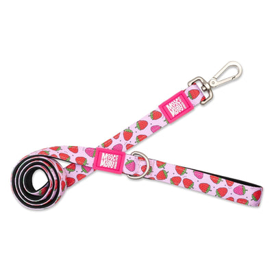 Max & Molly Dog Leash - Strawberries Max & Molly
