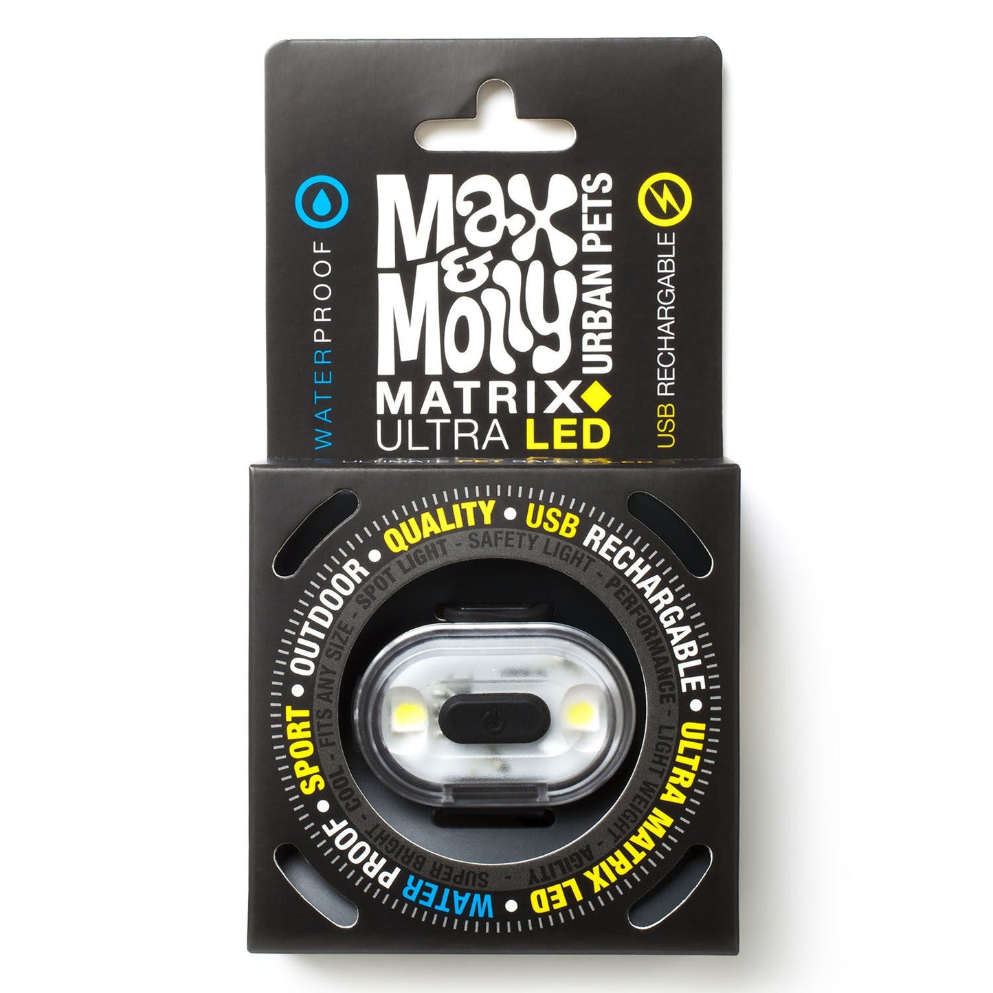 Max & Molly Matrix Ultra LED Harness/Collar Safety light Max & Molly