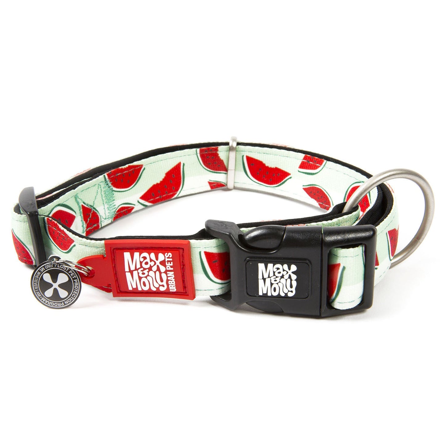 Max & Molly Smart ID Dog Collar - Watermelon - X-Small Max & Molly