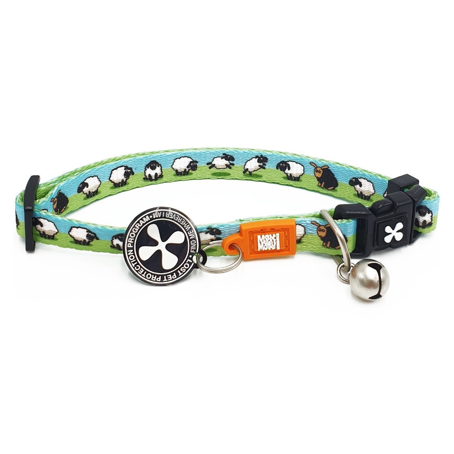 Max & Molly Smart ID Cat Collar - Black Sheep Max & Molly