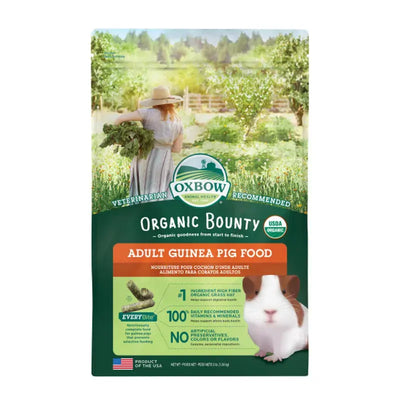 Oxbow Organic Bounty Adult Guinea Pig Food 1.36Kg