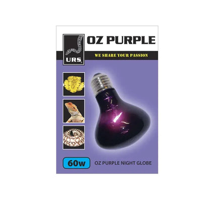 Urs Oz Purple Night Globe 60W Urs