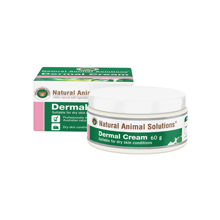 Natural Animal Solutions Dry Skin Hydrating Dermal Cream for Cats & Dogs 60g Natural Animal Solutions