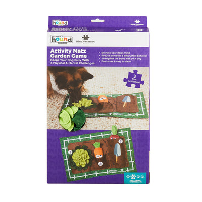 Nina Ottosson Interactive Snuffle Activity Puzzle Mat for Dogs - Garden Nina Ottosson