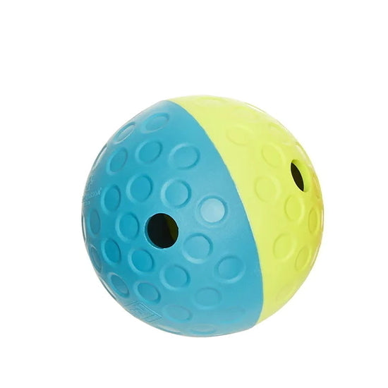 Nina Ottosson Treat Tumble Ball for Cats & Dogs - Small (Blue/Yellow) Nina Ottosson