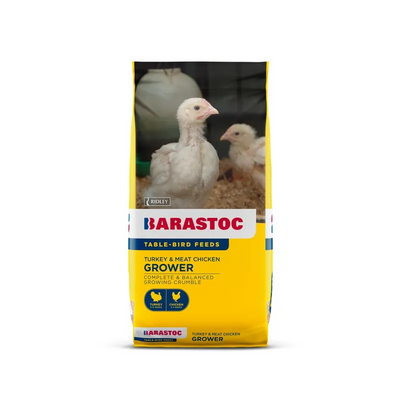 Barastoc Turkey & Meat Chicken Grower 20Kg Barastoc
