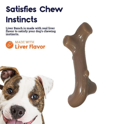 Petstages Liver Branch Flavoured Chew Stick for Dogs - Medium Petstages