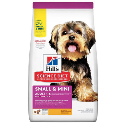 Hill's Science Diet Adult Small & Mini Dog Food 1-6 Years Balanced