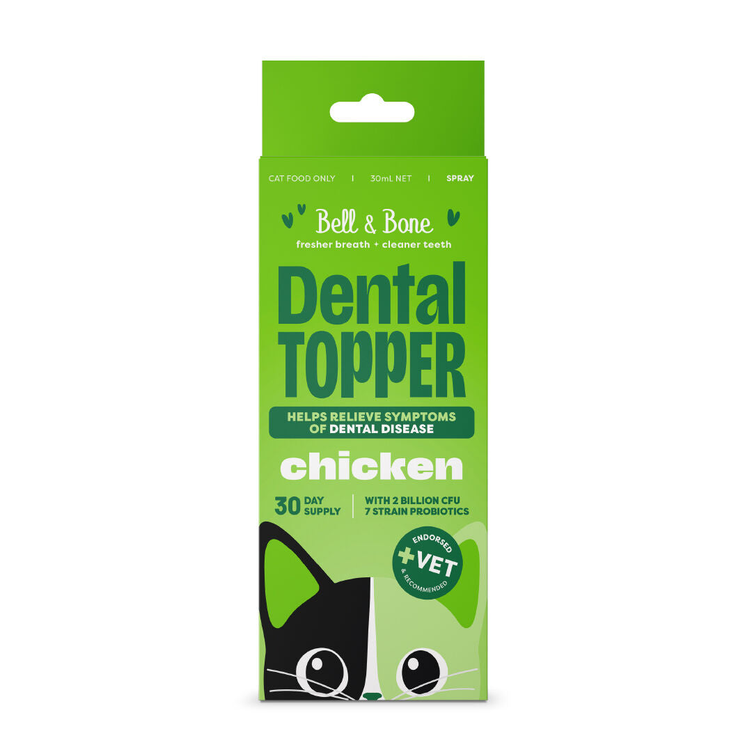 Bell & Bone Cat Dental Topper Chicken 30ml