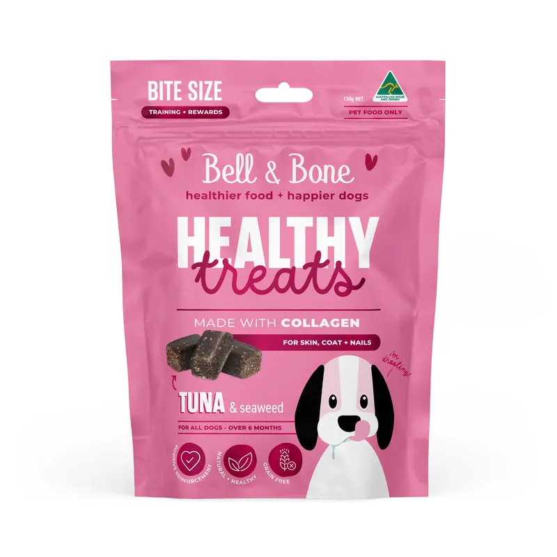 Bell & Bone Healthy Treats Tuna (Coat Skin & Nails) 130G