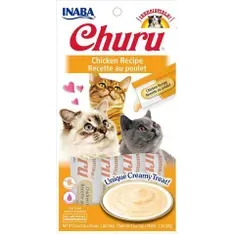 Inaba Cat Churu Puree Chicken 56G 6Pk(Om6)