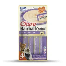 Inaba Cat Churu Puree Hairball Control Tuna 56G 6Pk (Om6)