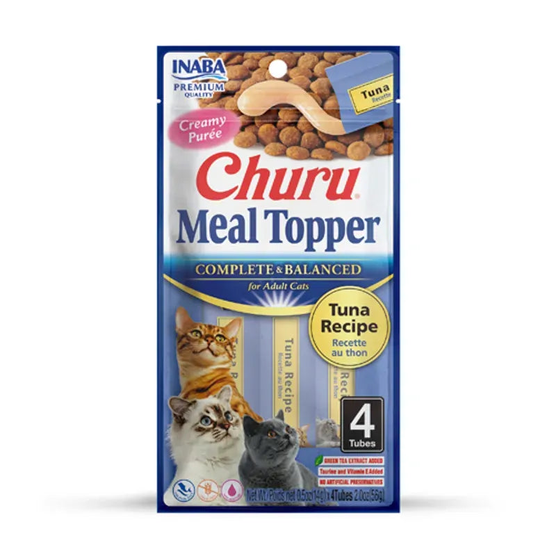 Inaba Cat Churu Meal Topper Tuna 56G 6Pk(Om6)