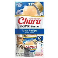 Inaba Cat Churu Pop N Serve Tuna 70G 4Pk(Om4)