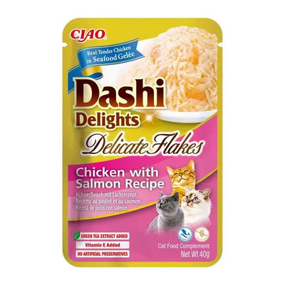 Inaba Dashi Delights Delicate Flakes Chkn Salm 40G 6Pk(Om6)