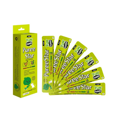 Yumguard Puree Star Chicken With Papaya 14Gx6 Yum Guard