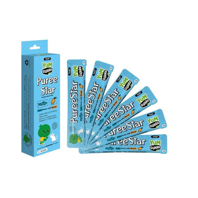 Yumguard Puree Star Hake Puree With Mango 14Gx6 Yum Guard