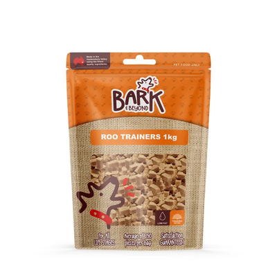 Bark & Beyond Roo Trainers 1Kg Bark & Beyond