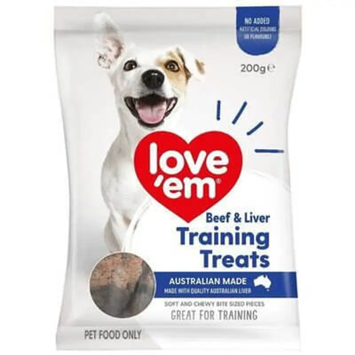 Love Em Liver Training Treats 200G 5Pk (Om5)