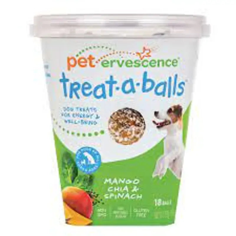 Petervescence Treat-A-Balls Mango Chia & Spinach 198G