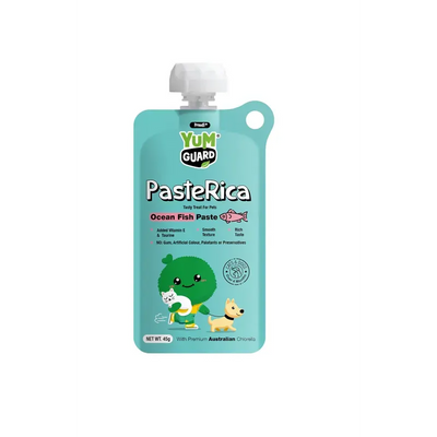 Yumguard Paste Rica For Dog & Cat Ocean Fish 24Pk 45G Yum Guard