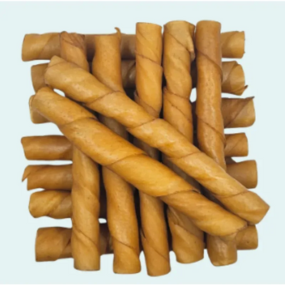 "Petrite 25 Pcs Pork Twist 6""