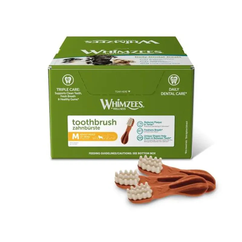 Whimzees Toothbrush M Bulk Box (75 Box)