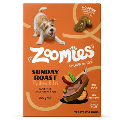 Zoomies Roast Lamb 200G Zoomies