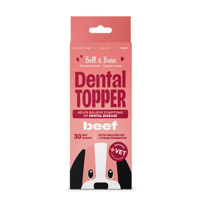 Bell & Bone Dog Dental Topper Beef 30ml Bell & Bone