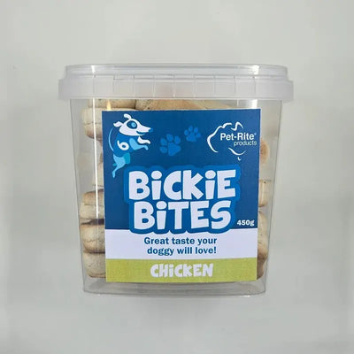 Petrite Bickie Bites Chicken 450G Tub