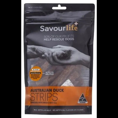 Savourlife Australian Duck Strips Strips 150G