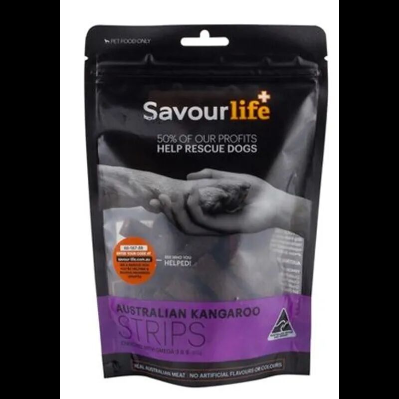 Savourlife Australian Kangaroo Strips 165G