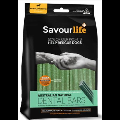 Savourlife Australian Natural Dental Bars Med/Large 5 Bars