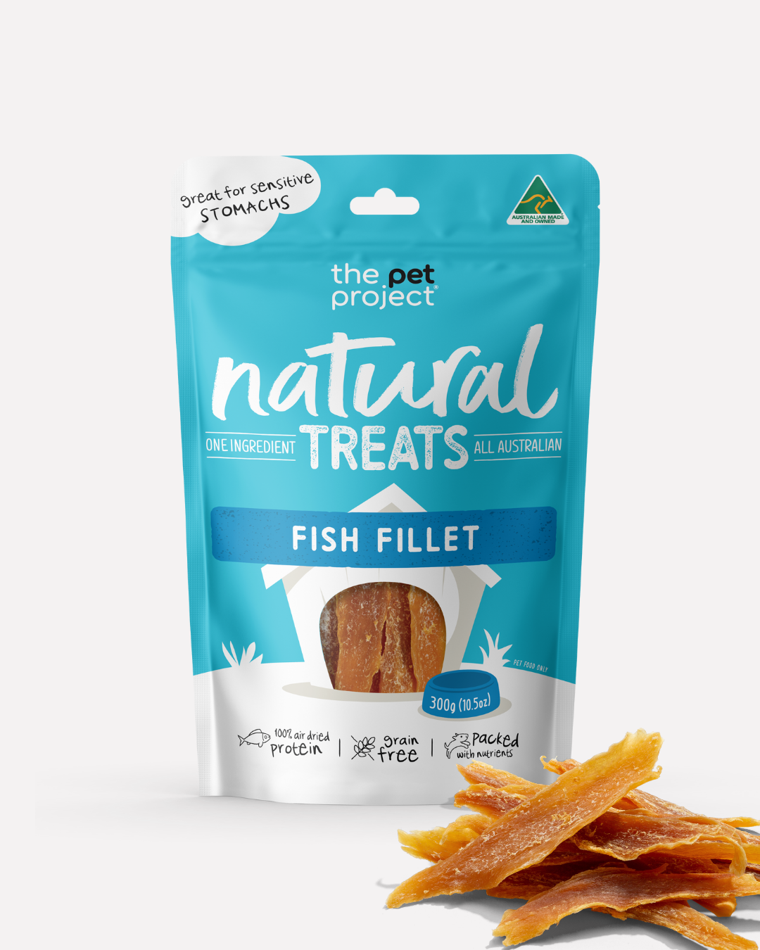 The Pet Project Australian Fish Fillet 300G