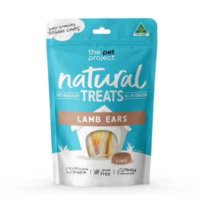 The Pet Project Lamb Ears 4Pk The Pet Project