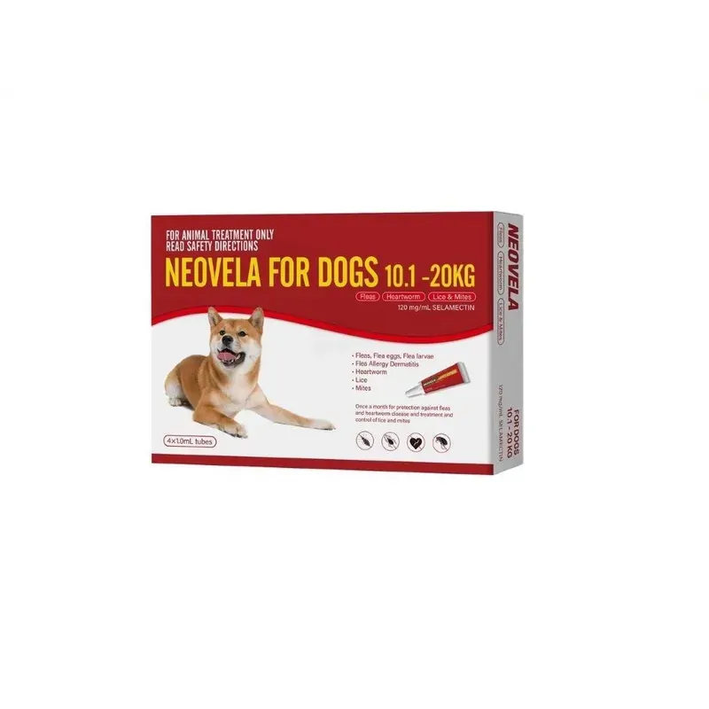 Neovela For Dogs (10.1 - 20Kg) 4 Pack