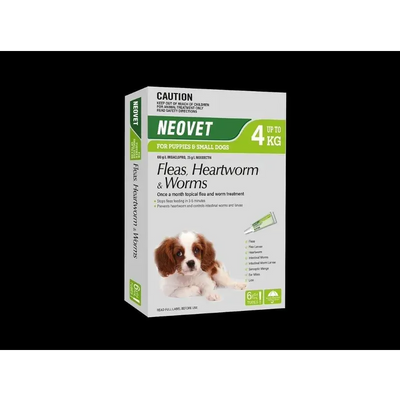 Neovet For Puppies & Small Dogs (Up To 4Kg) 6 Pack
