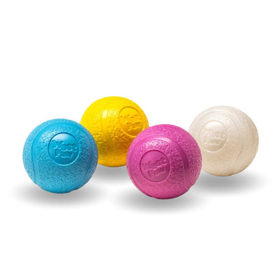 West Paw Boundr Fetch Dog Toys - Pack of 2 Balls - Guaranteed Tough West Paw